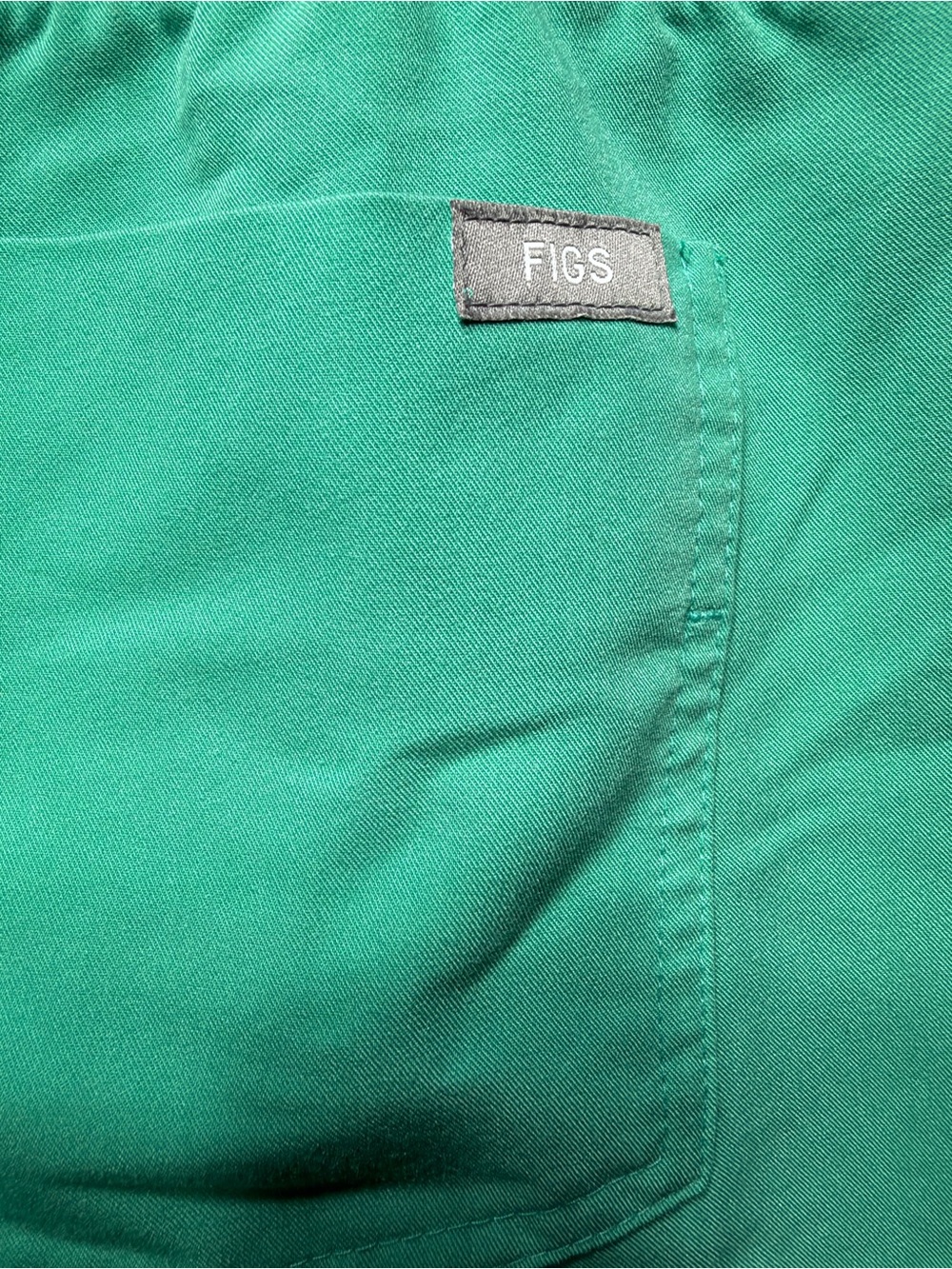 Figs Womens Uman High-Rise Jogger Scrub Pant Green Blue Sz S Nurse Medical - Picture 2 of 7